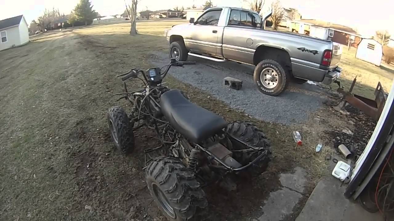 Suzuki King Quad 300 Project - Part 4 - New wheel/tires