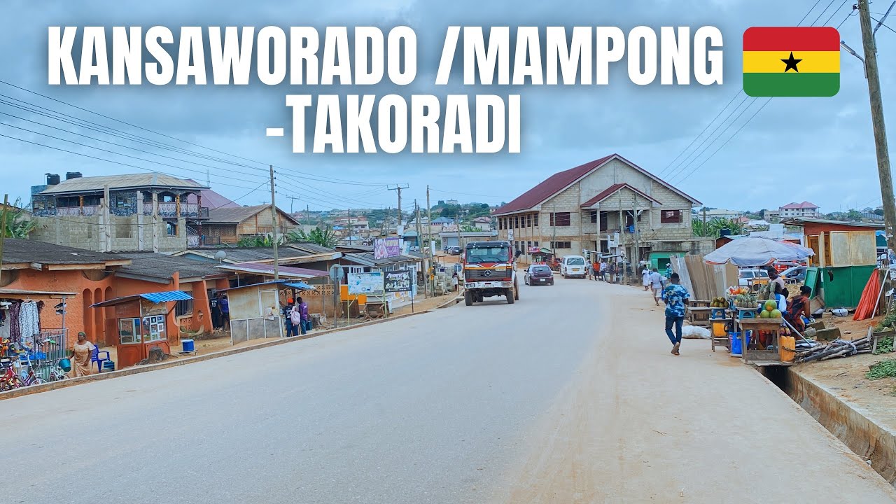 A Video Tour Of KANSAWORADO Takoradi-Ghana 🇬🇭2023 / Mampong, (It&rsquo;s Another Planet)