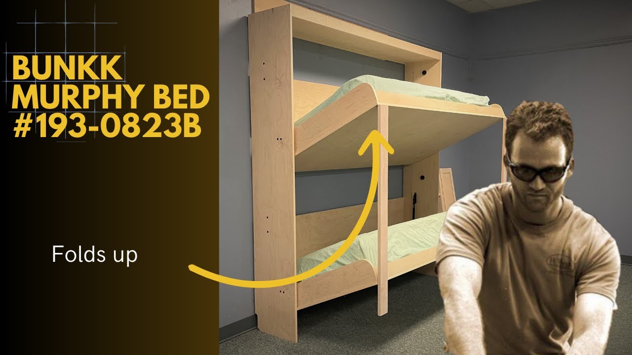 Bunk Bed Murphy Bed 193-0823b