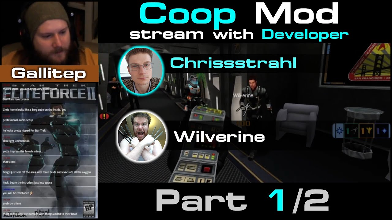 Star Trek Elite Force 2   Part 1   COOP Mod with its creator @chrissstrahl