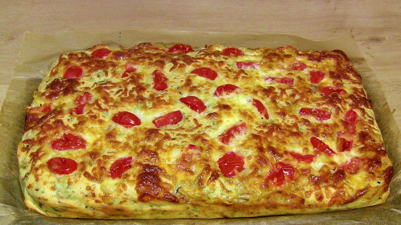 Pizza-Pizzabrot backen ohne kneten-Dieses Pizza Brot wirst Du oft backen weil es alle lieben werden
