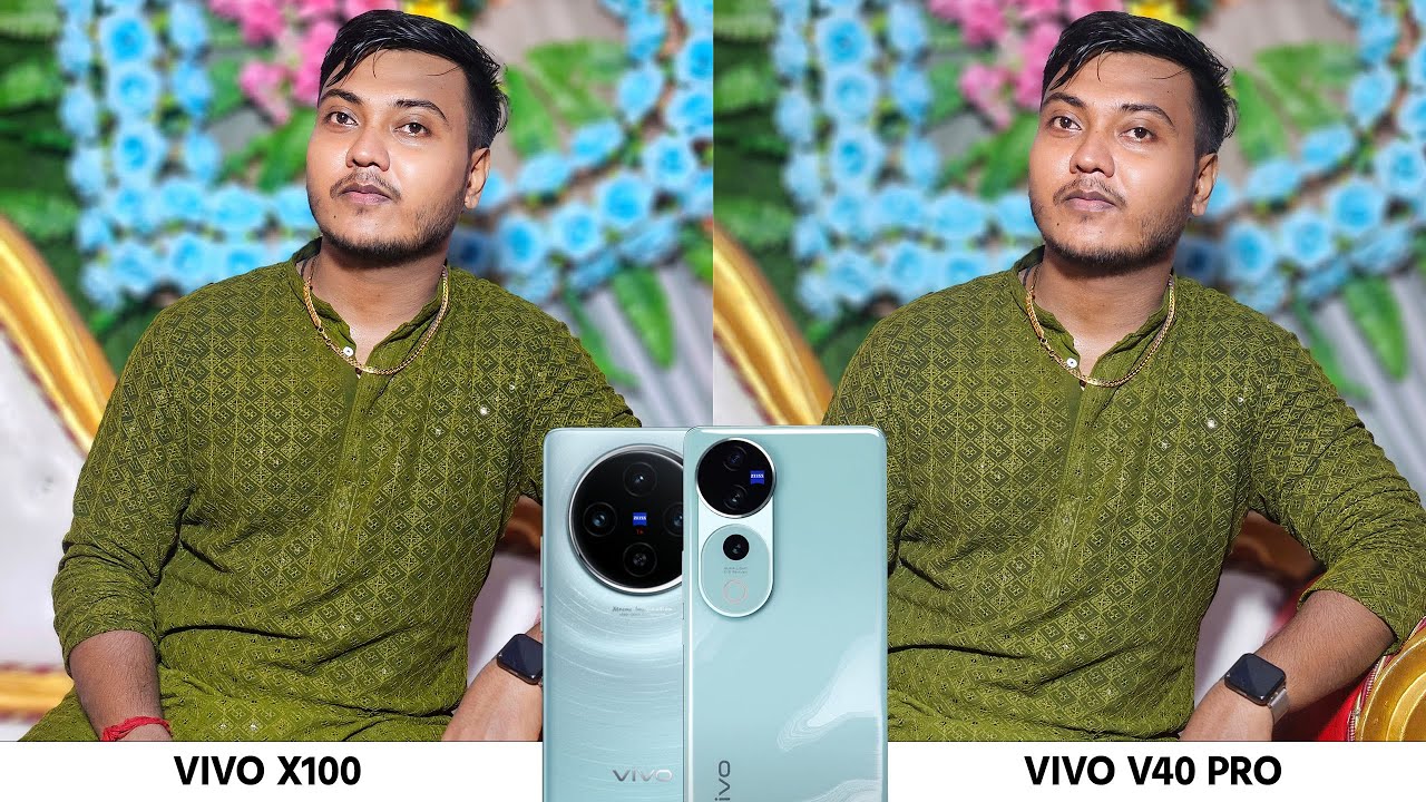 Vivo V40 Pro vs Vivo X100 Camera Test - Shocked 🤯✅