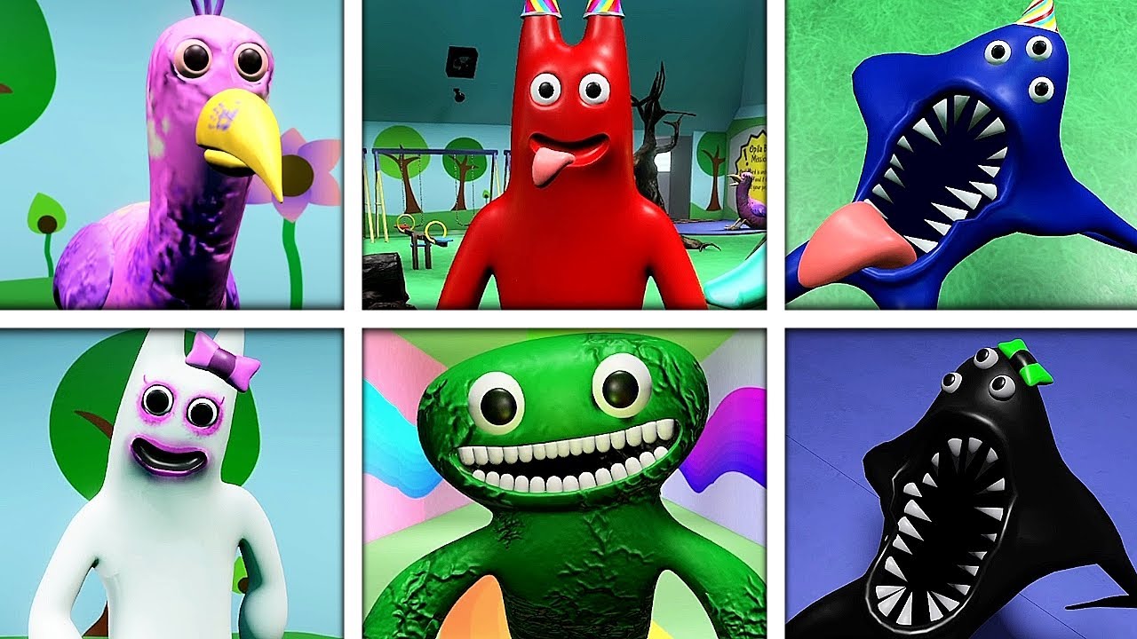 Garten of Banban: OFFICIAL Roleplay - ALL Morphs (Roblox RP Showcase)