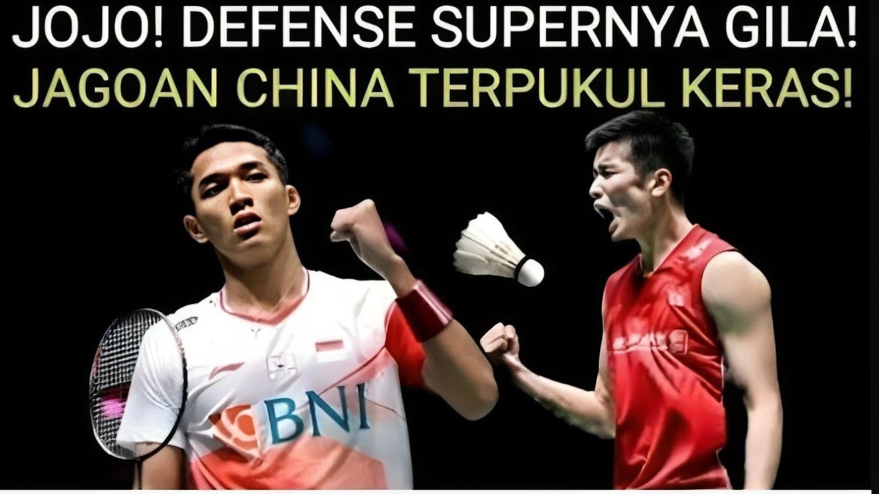 😱 JOJO PALING KEREN NIH! Jonathan christie vs Li Shi Feng. Badminton Bulutangkis