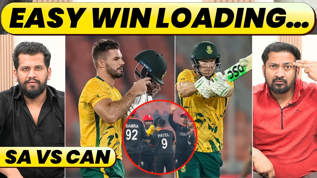 🔴South Africa Ne Banaye 200+ | Canada Ko Chase Ke Liye Kuch Extraordinary Karna Hoga