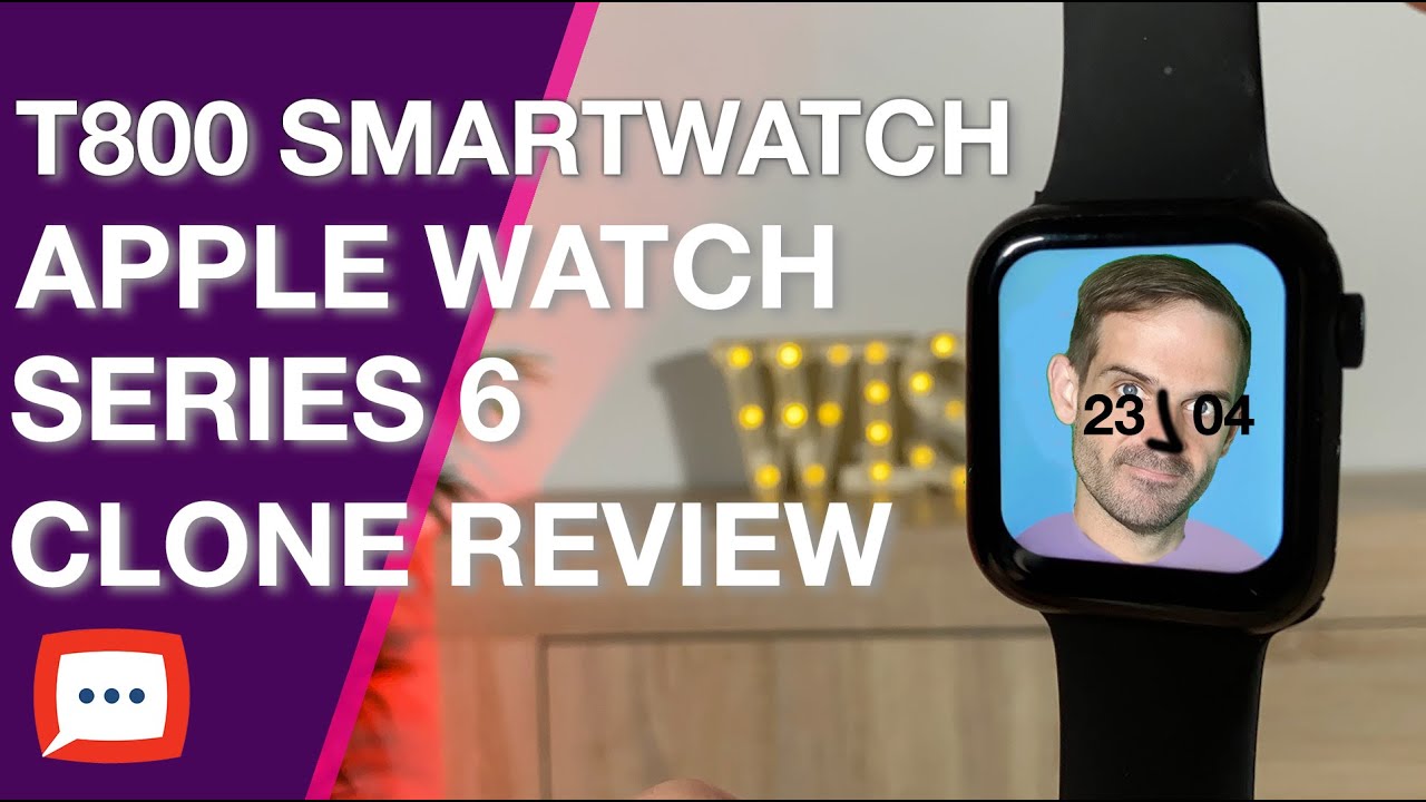 Apple Watch Series 6 Clone: T800 Smartwatch eWatch