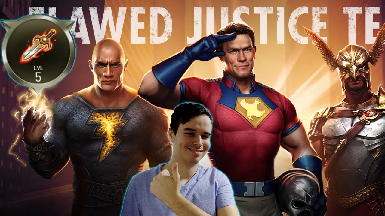 Тестирование Twin Blade Flawed Justice Team Injustice 2 Mobile