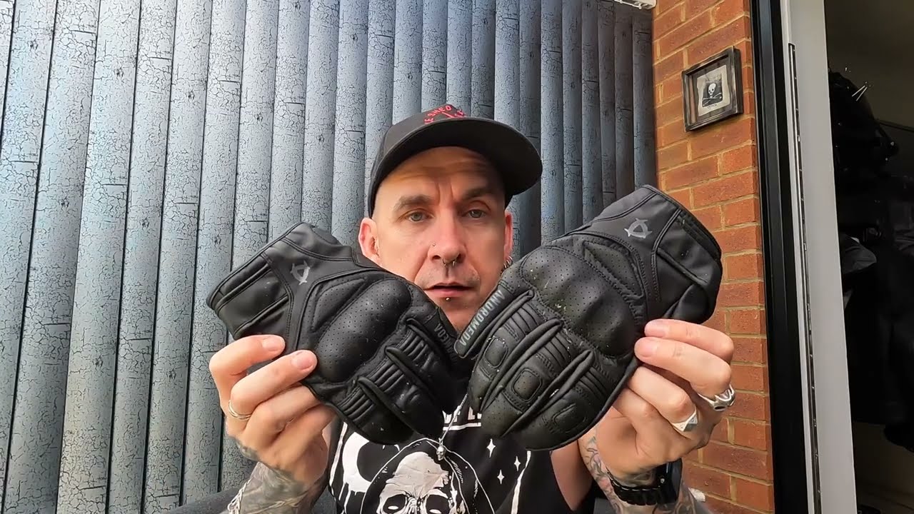 Andromeda Apollo vegan motorcycle gloves 1600 mile review!