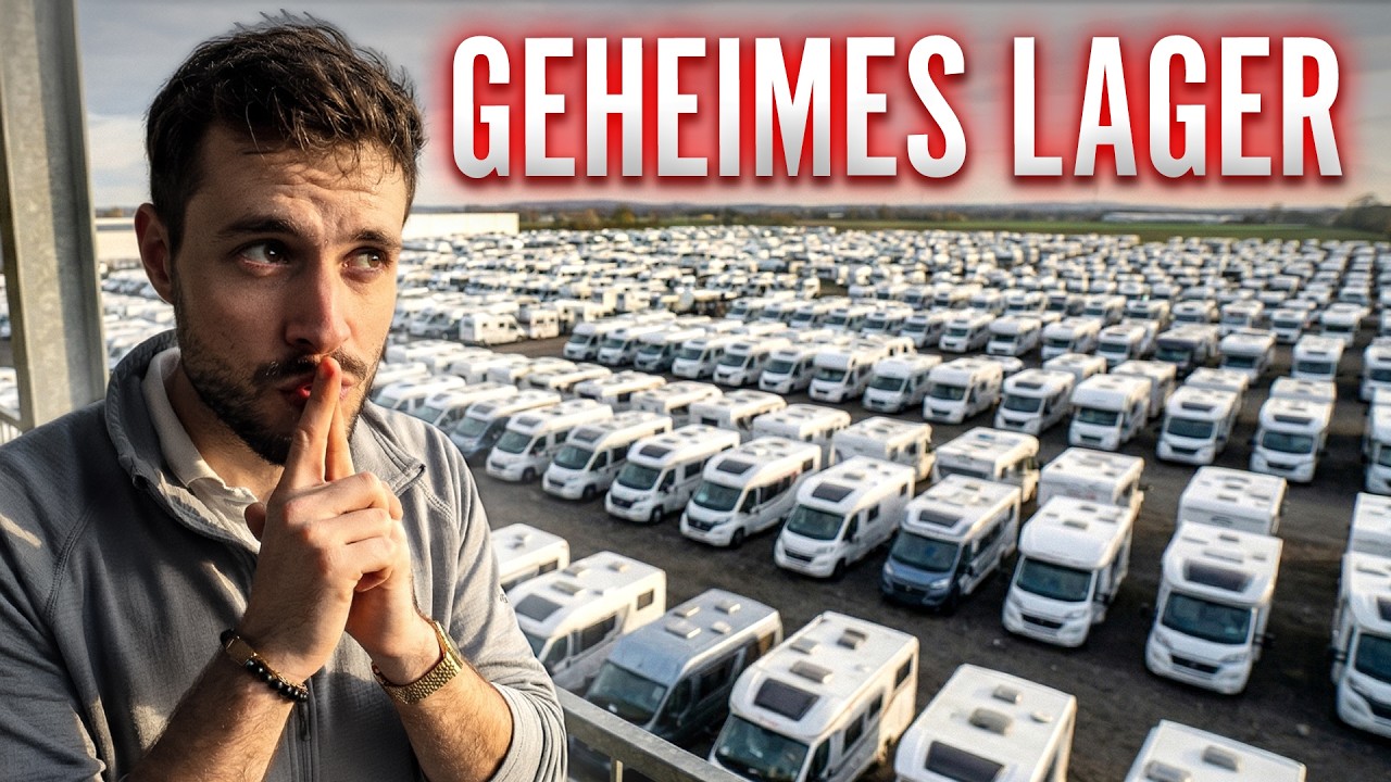 Fahrzeugpaket eingetroffen: Geheimes Wohnmobillager in Mannheim!