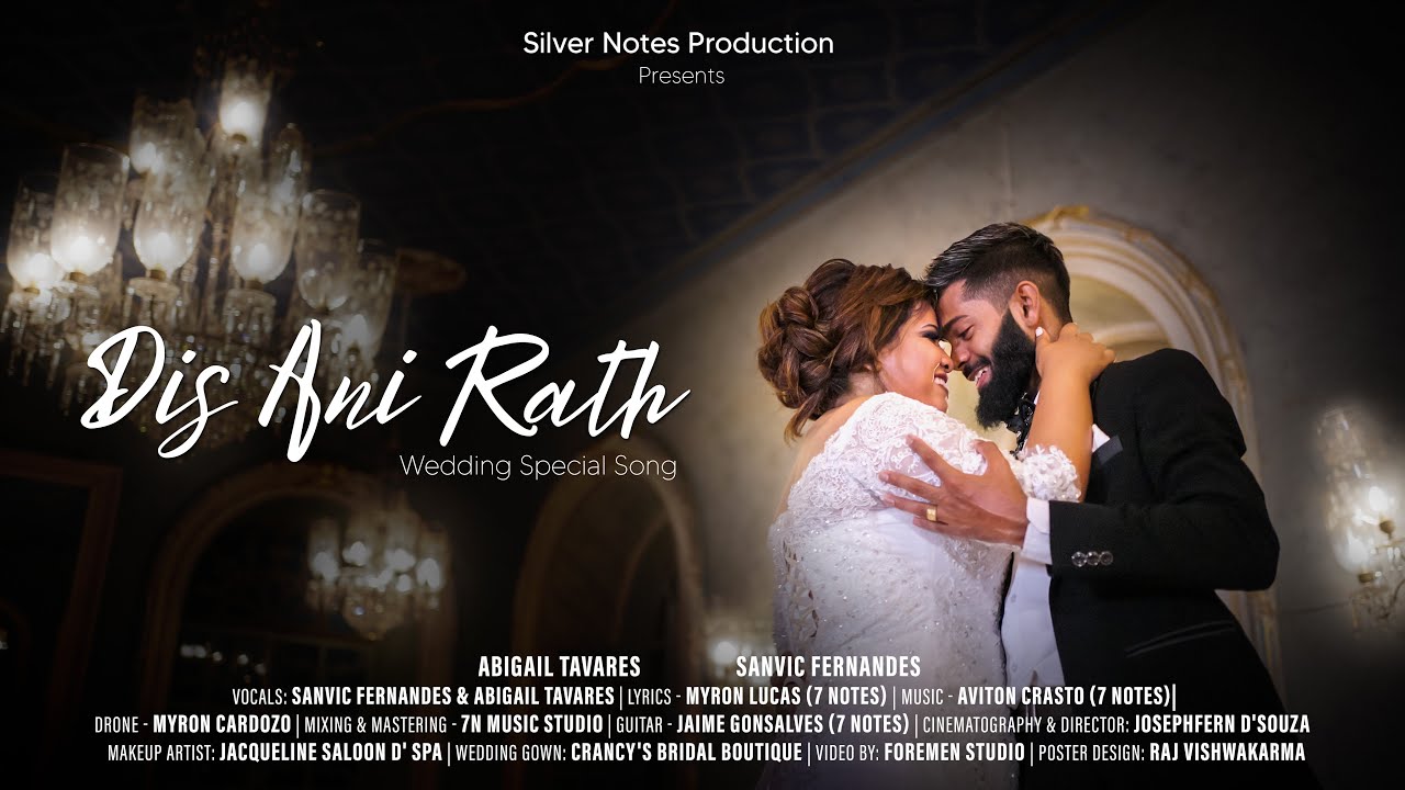 Dis Ani Rath | Wedding Special | New Konkani Love Song 2023 | The Silver Notes Band |