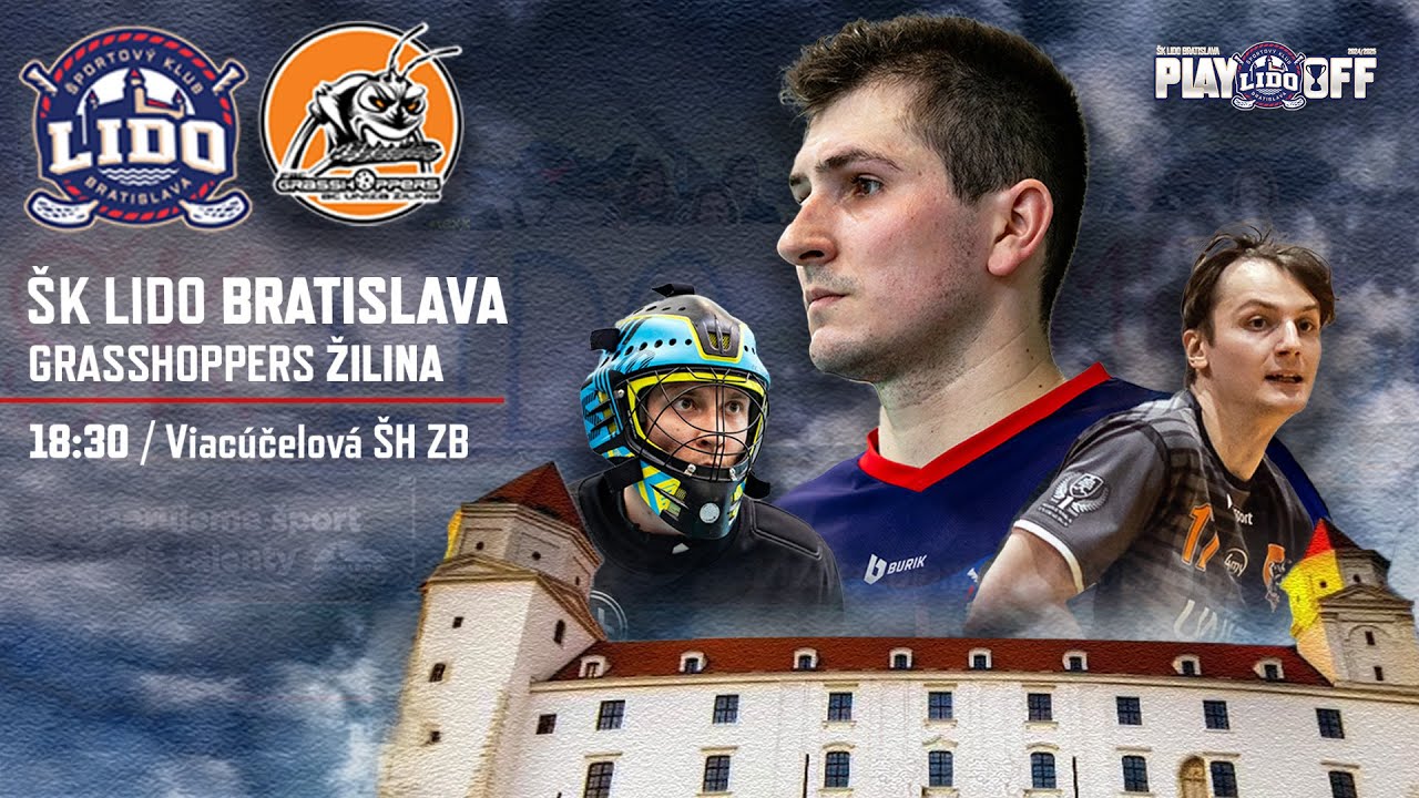 ŠK Lido Prírodovedec Bratislava vs FBC Grasshoppers AC UNIZA Žilina (Playoff semifinále 1. kolo)