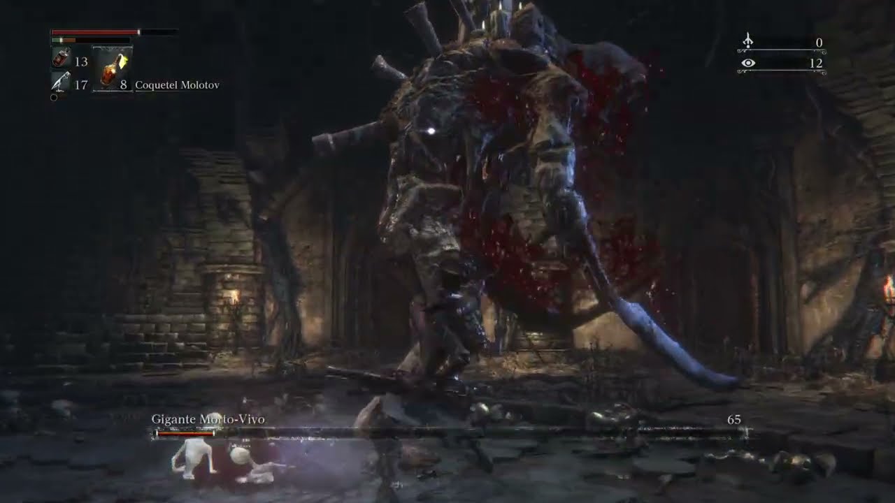 Bloodborne - PS5 - BOSS: Gigante Morto-Vivo