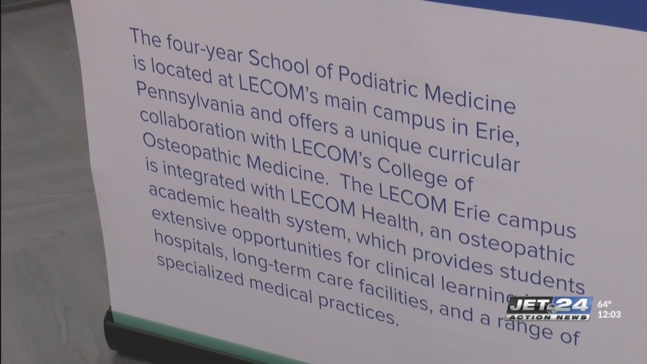 LECOM opens new school of podiatry