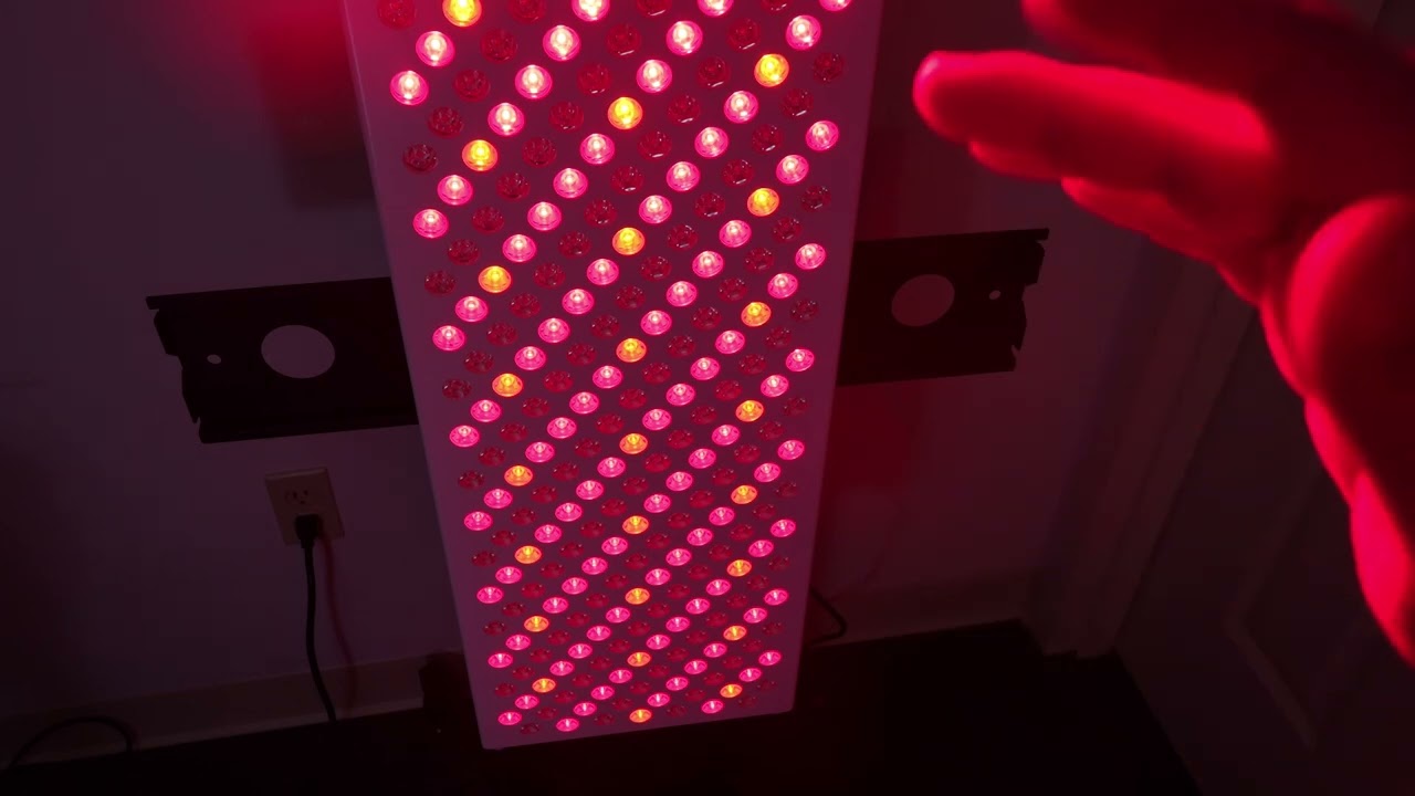Alibaba Redfy RT1500 Sunplus LED Tech Full Body Red Light Therapy Panel Tested!