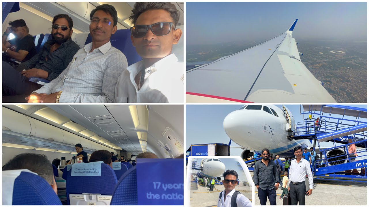 Ajit Sir & पिंटू भाई के साथ पेहली बार Flight में Surat To Delhi New Vlog ￼