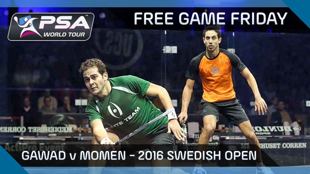 Squash: Free Game Friday - Gawad v Momen - UCS Swedish Open 2016