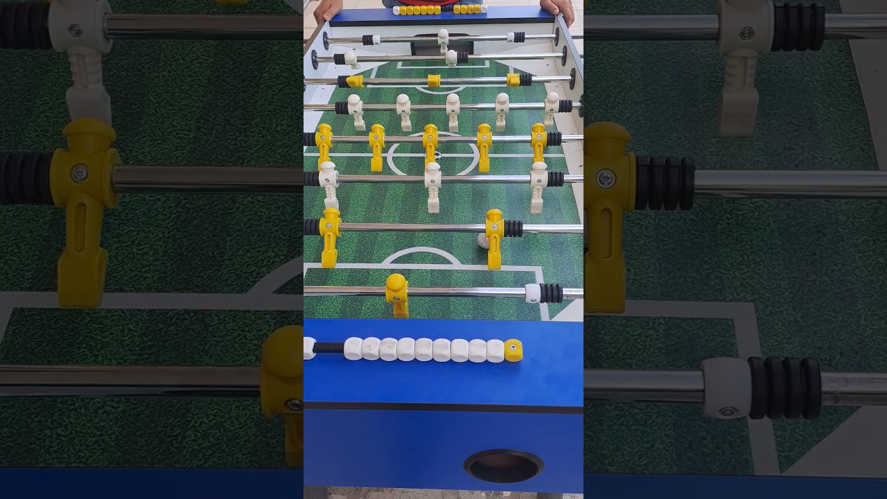 What a fooseball shot, its goal #fooseball