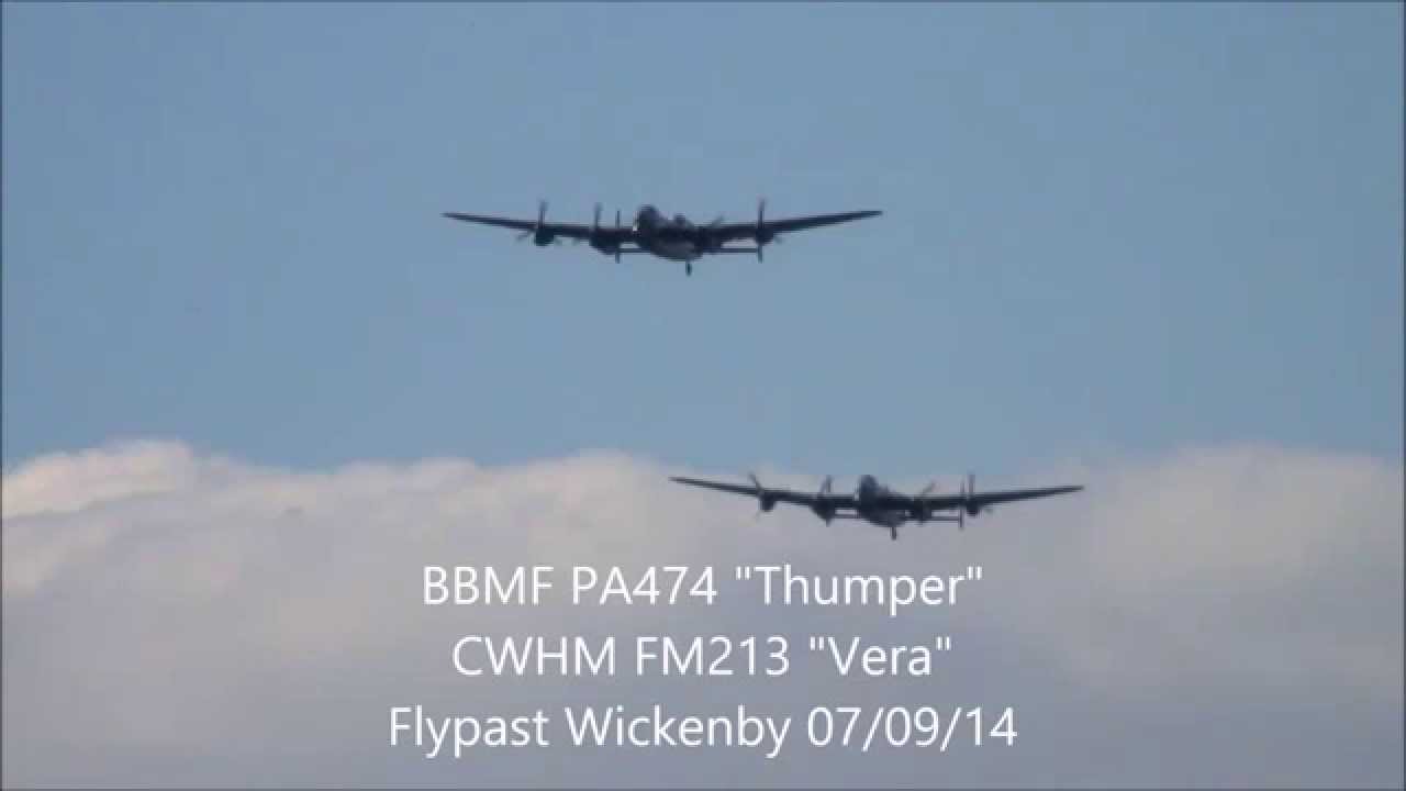 Two Lancaster Bombers 
