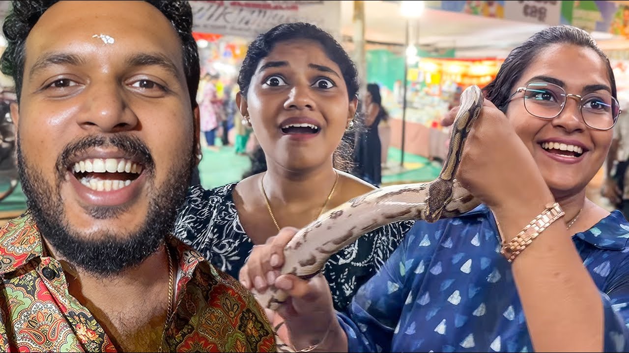 ആറ്റുകാൽ പൂരത്തിന് പാമ്പിനെ കണ്ട് പേടിച്ചു🐍 😱