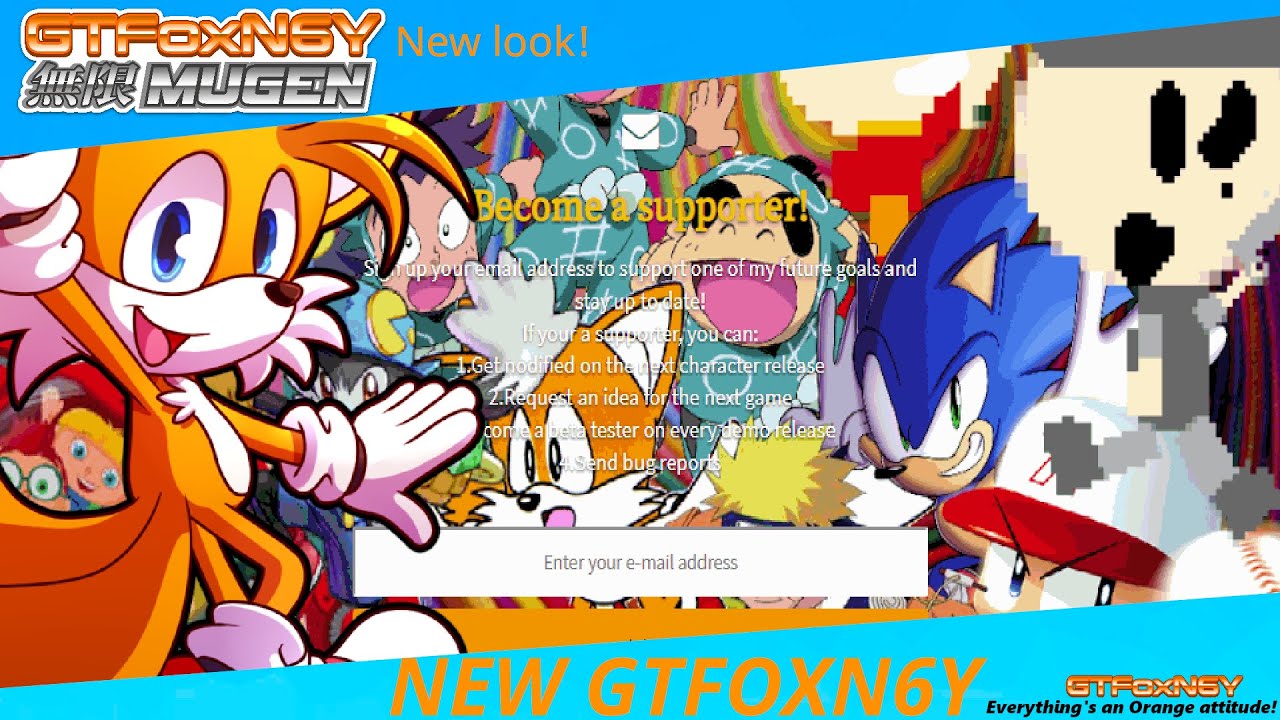 GTFoxMUGEN: New GTFoxN6Y gets an ultimate remake in MUGEN!