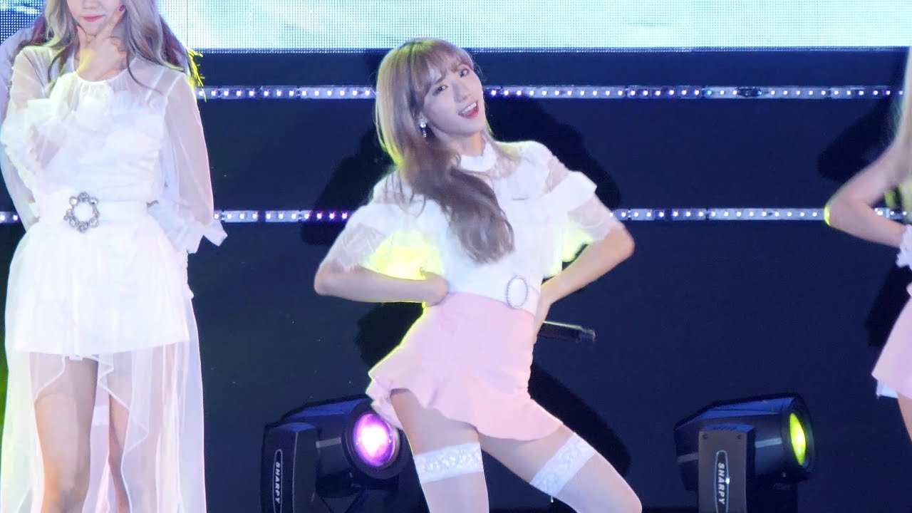 181021 한박자 빠르게 춤추는 우주소녀 WJSN 루다 LUDA 너에게 닿기를 I Wish 4K 60P 직캠 @ 화성 파워업 콘서트 by Spinel