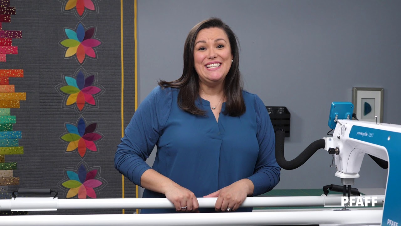 PFAFF® powerquilter™ 1650 Long Arm Quilting Machine - Introduction