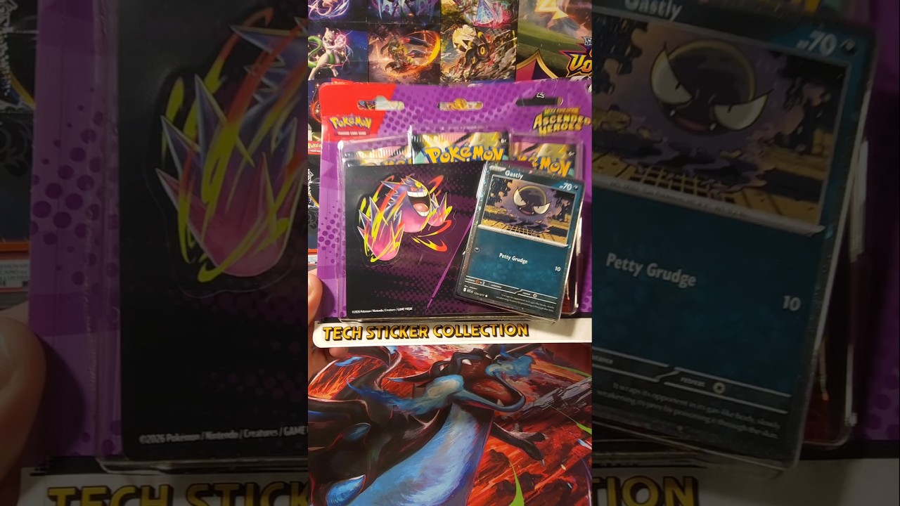 Ещё один блистер из 3 карточек Ascended Heroes #pokemoncards #ascendedheroes #pokemasterpook