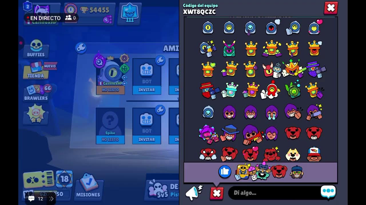 brawl stars.vamos a jugar AMISTOSO 🇵🇪🇲🇽🇪🇸🇧🇷🇦🇷
