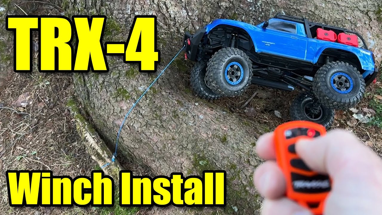 Traxxas TRX-4 Winch Install How To