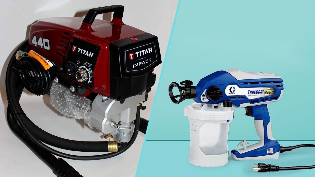 Краскораспылитель Graco и Titan: в чем разница? Какой из них лучше?