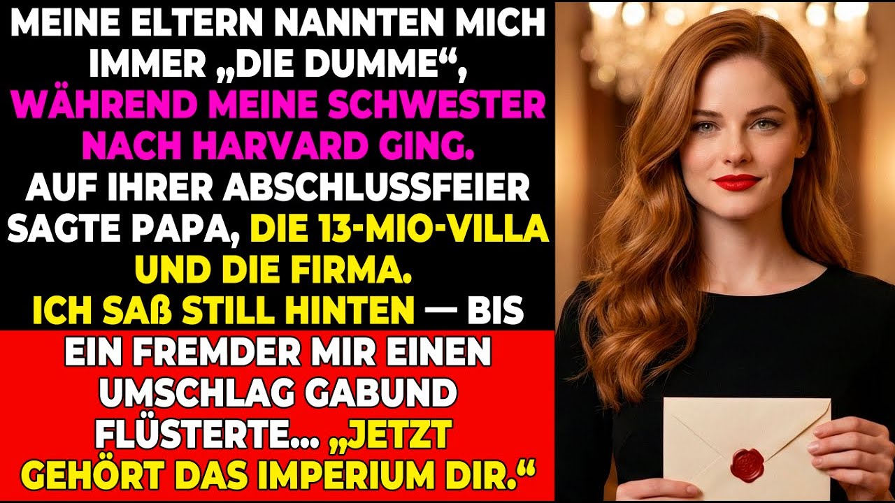 Meine Eltern nannten mich "langsam". Sie wussten nicht, dass Oma mir das 47-Mio-Imperium vererbte.