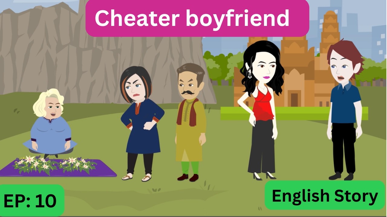 Cheater Boyfriend #10 | Animation Story | English Story | Learn English | Poonam Animates.
