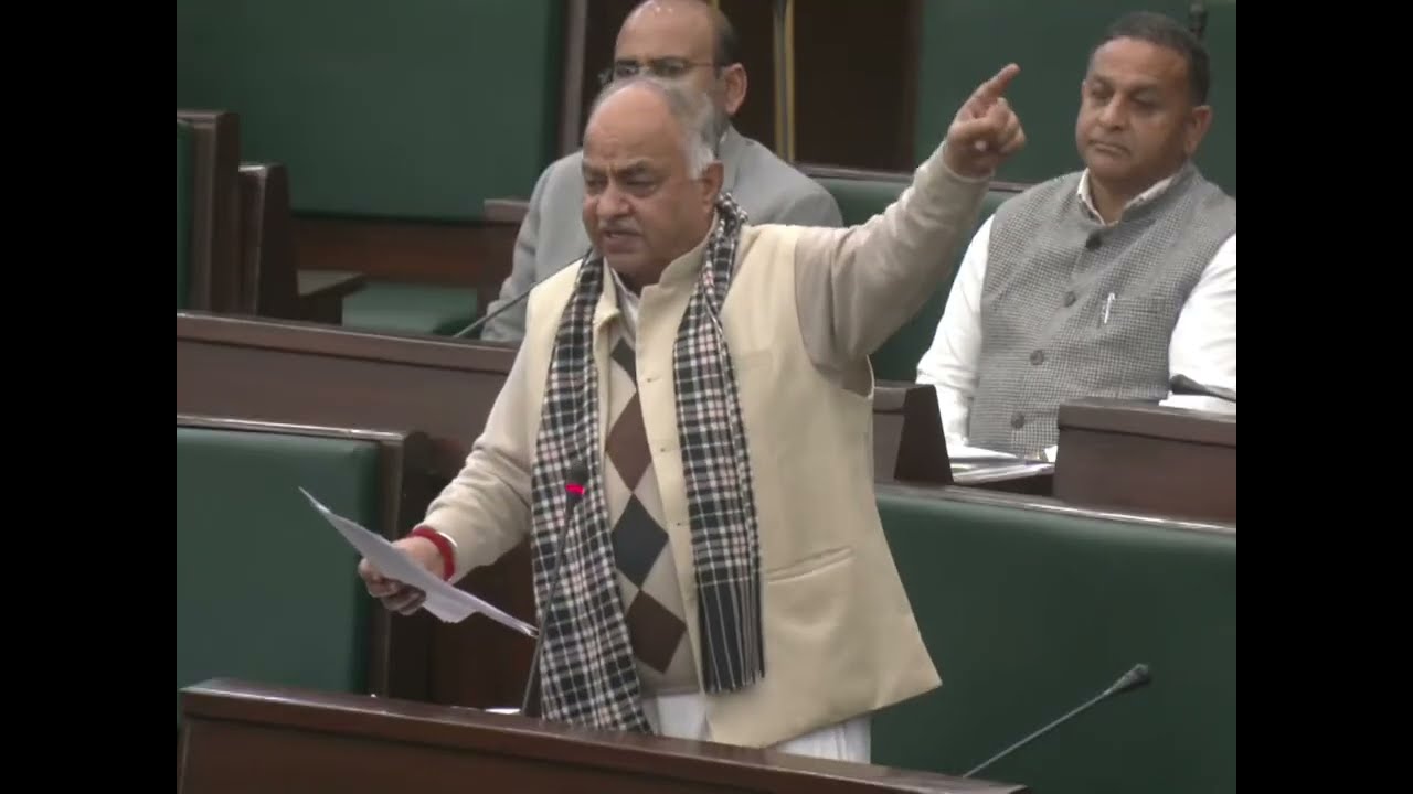 MLA Reasi Kuldeep Raj Dubey Speaks in J&K Assembly on different Developmental Issues