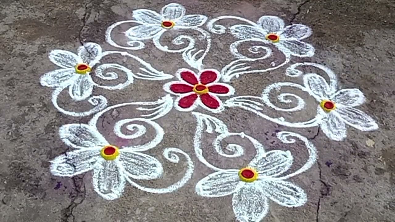 Easyrangli and simple and beautiful rangoli designs 