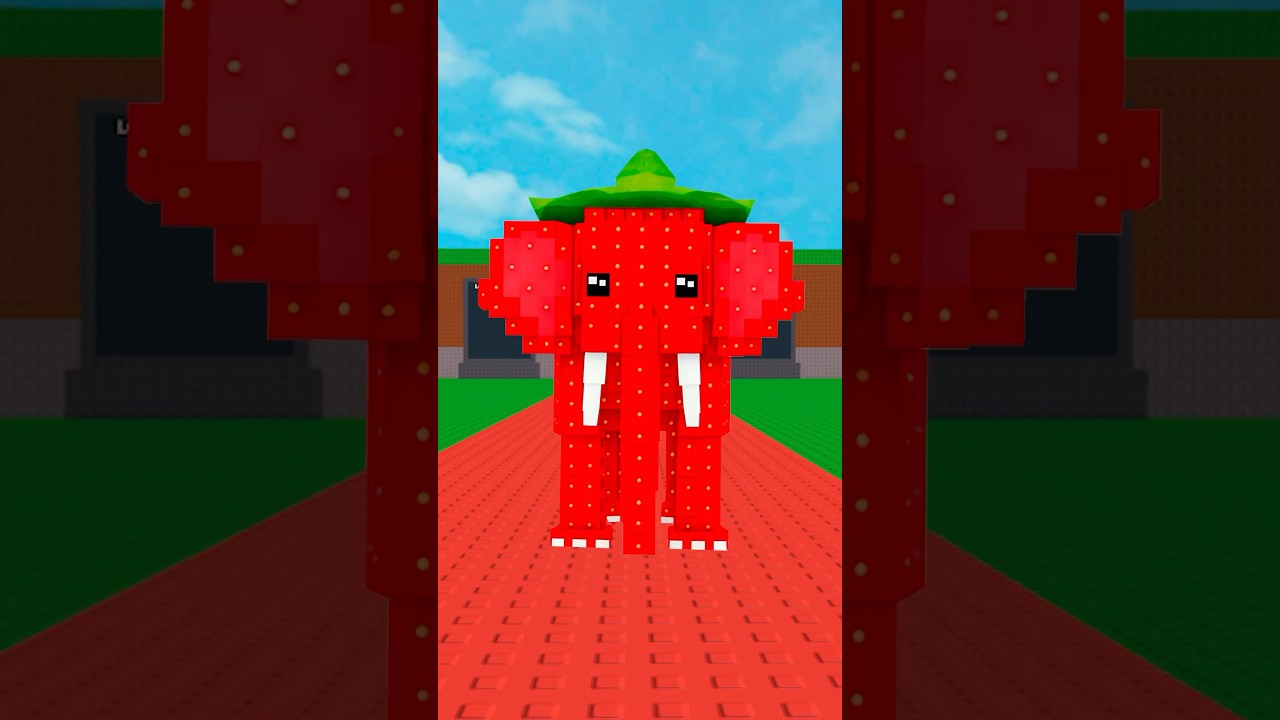 Cuando consigues el nuevo ELEFANTE de FRESA en Steal a Brainrot Roblox
