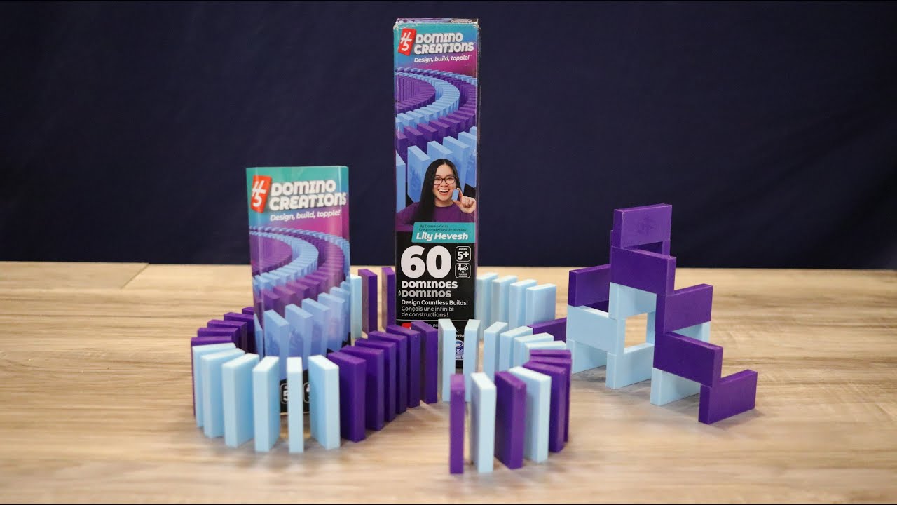 H5 Domino Creations Light Blue and Purple 60 Pack Mini-Unboxing!