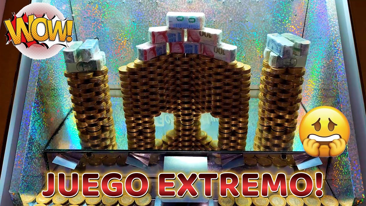 No Todo lo Que Brilla Es ORO 🪙🪙 Máquina de Cascada Torres de $10 pesos 