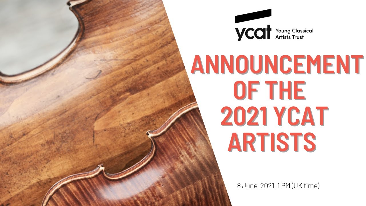 Announcement of the new 2021 YCAT Artists
