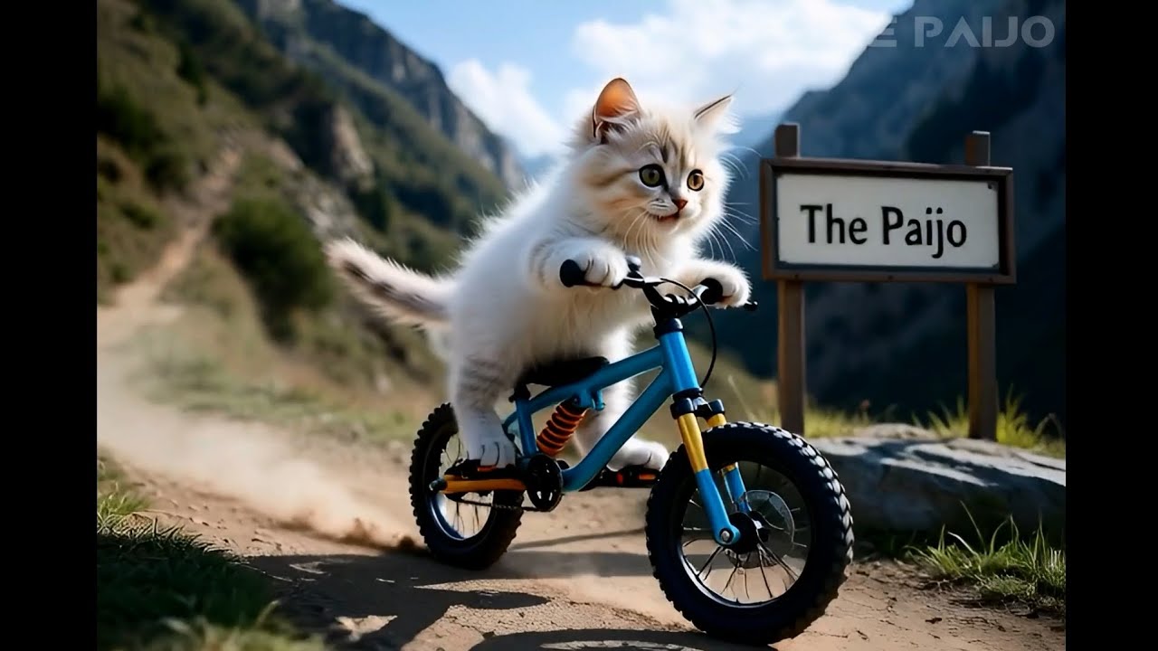Meow Extreme - Cutest Downhill Riders Ever: Kitten Edition! 🏔️🐾