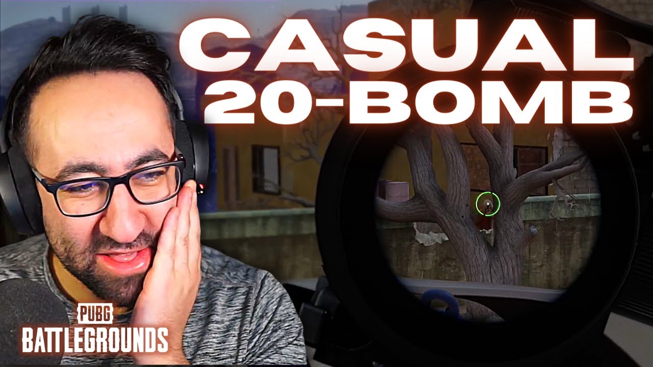 Just a Casual 20-Bomb Game - PUBG Solos Gameplay