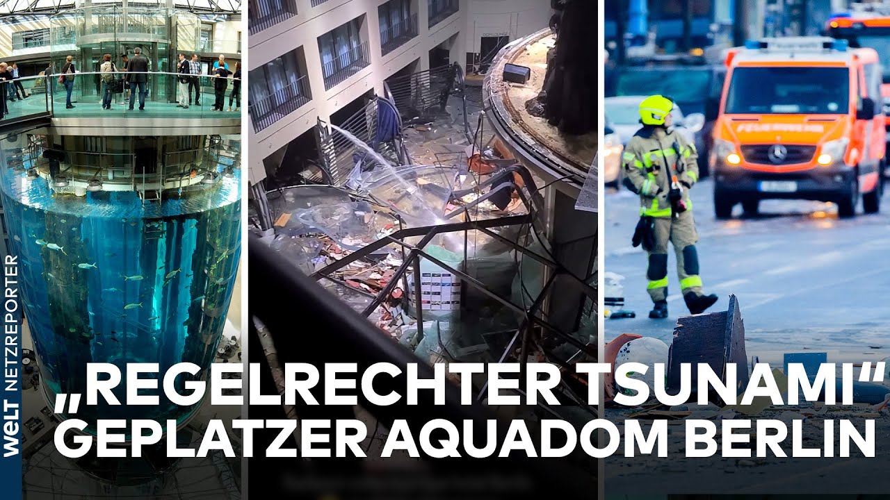 AQUADOM BERLIN GEPLATZT -  Sea Life Riesen-Aquarium: aktueller Stand, Infos & Reaktionen | SPEZIAL