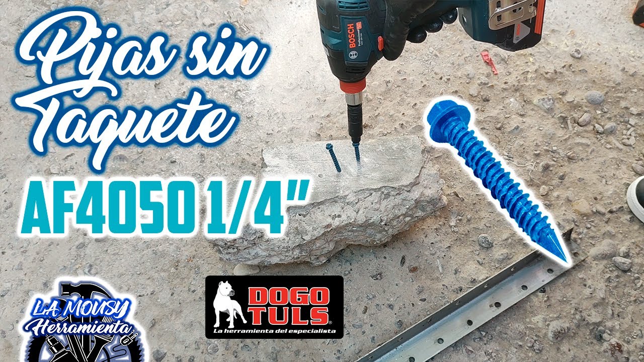 Pijas para Concreto SIN TAQUETE | Dogotuls AF4050 |🔥 Fabulosas!