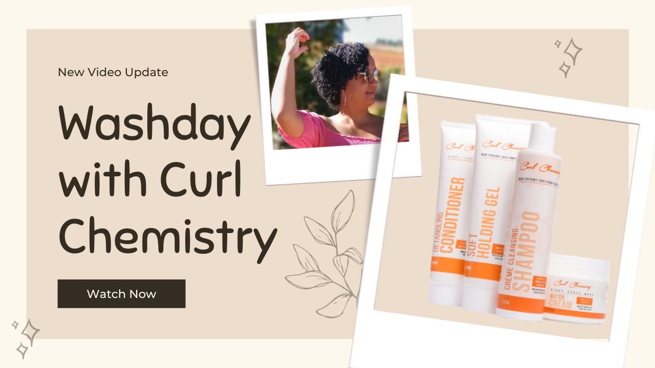 Curl Chemistry | Wash day routine | 3B/C hair | Papaya Range