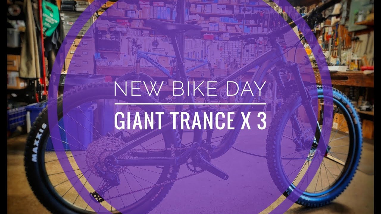 New Bike Day | Giant Trance X 3 | First Full Suspension Bike #mtb #newbikeday