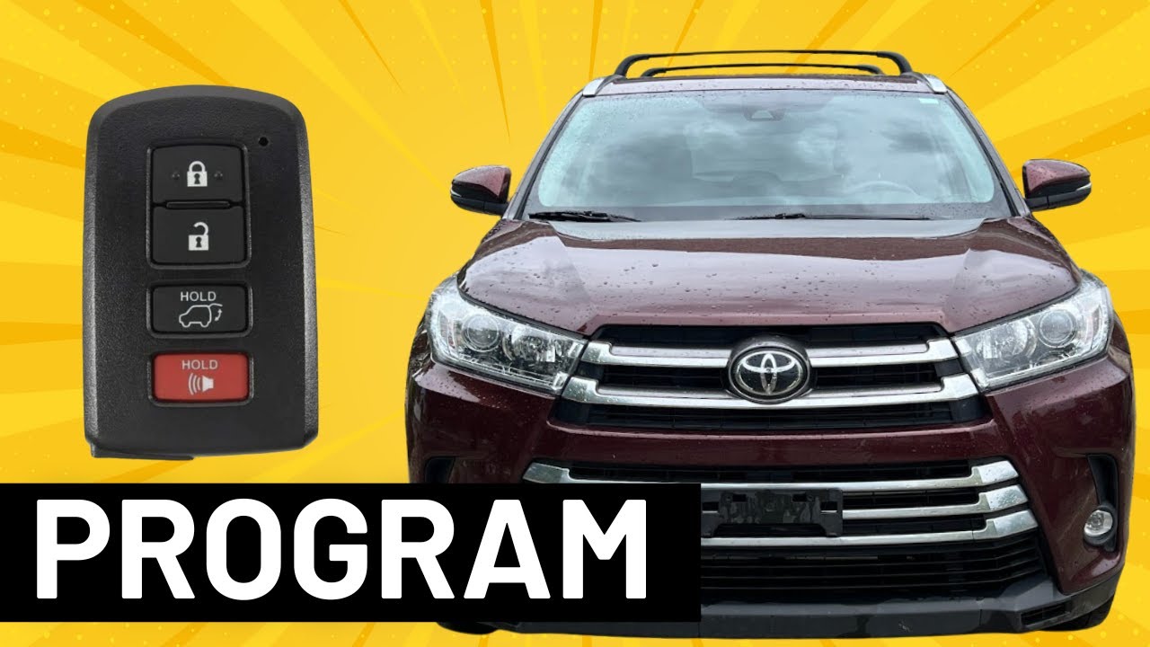 Простая программа для смарт-ключа Toyota Highlander