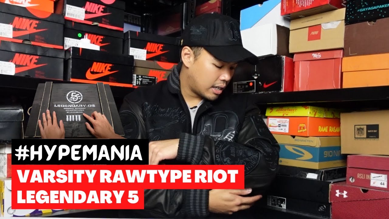 #HYPEMANIA | VARSITY RAWTYPE RIOT LEGENDARY 5 SEHARGA 3.1 JUTA RUPIAH