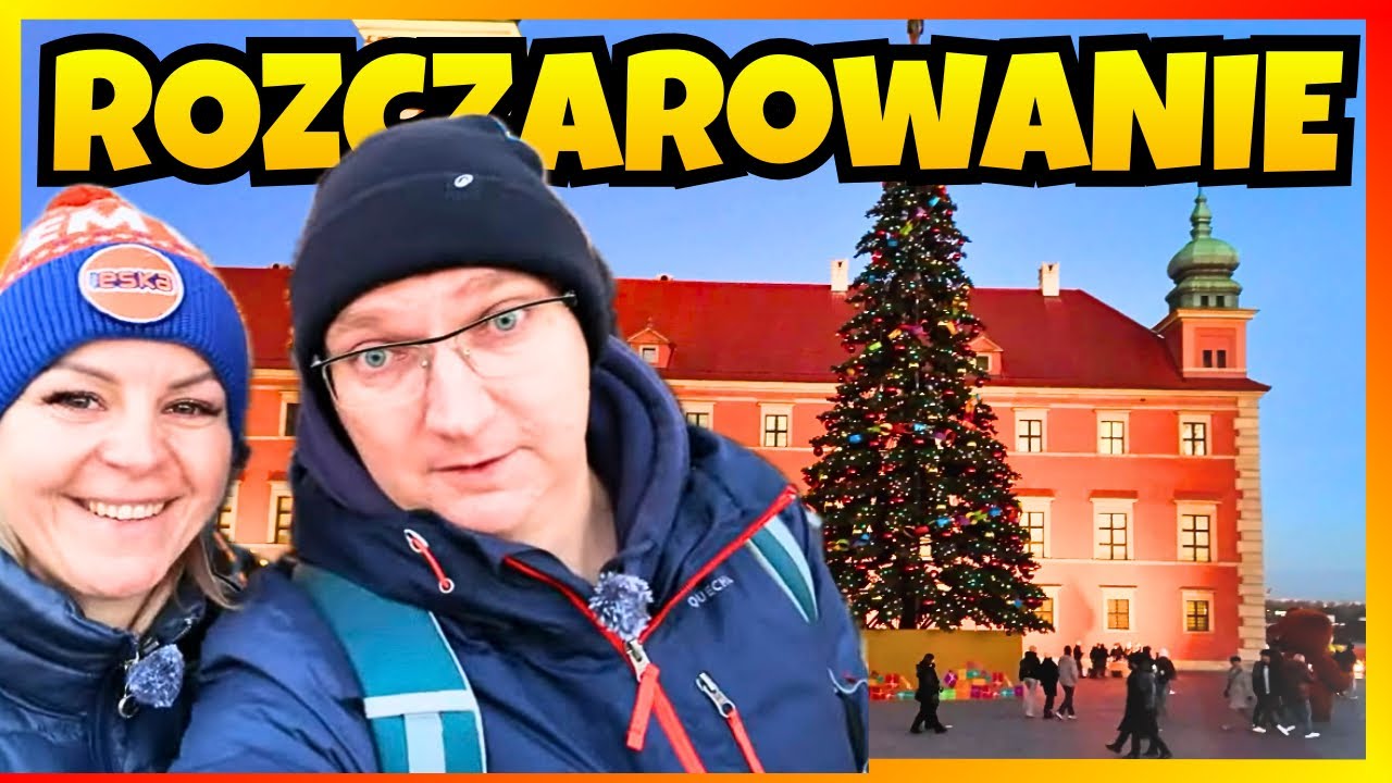 Jarmark Bożonarodzeniowy w Warszawie 😳 Totalne rozczarowanie! Skończyliśmy w barze mlecznym 🤪