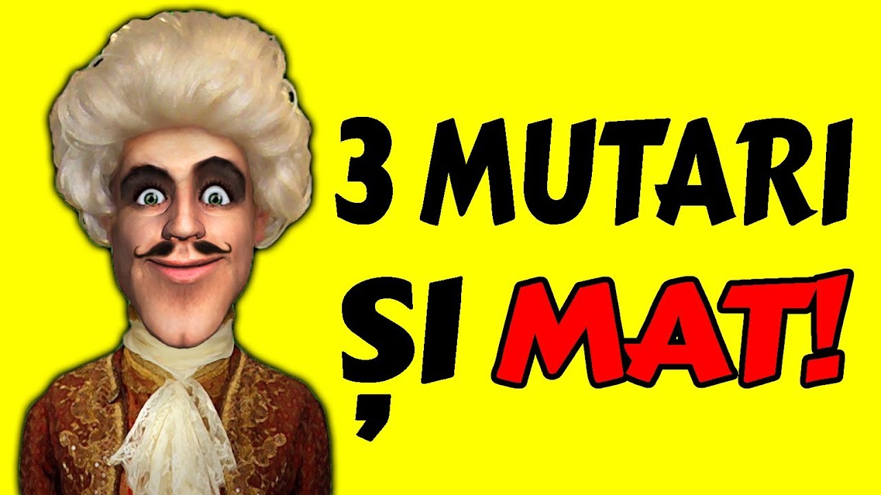 ȘAH MAT DIN 3 MUTĂRI (a doua cea mai rapidă metodă)