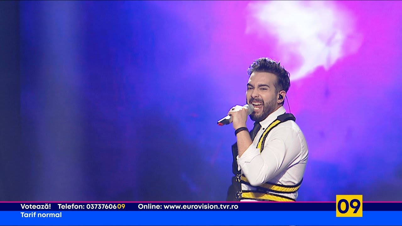 Andrei Duțu – Statues | Finala Eurovision România 2023 (@TVR1)