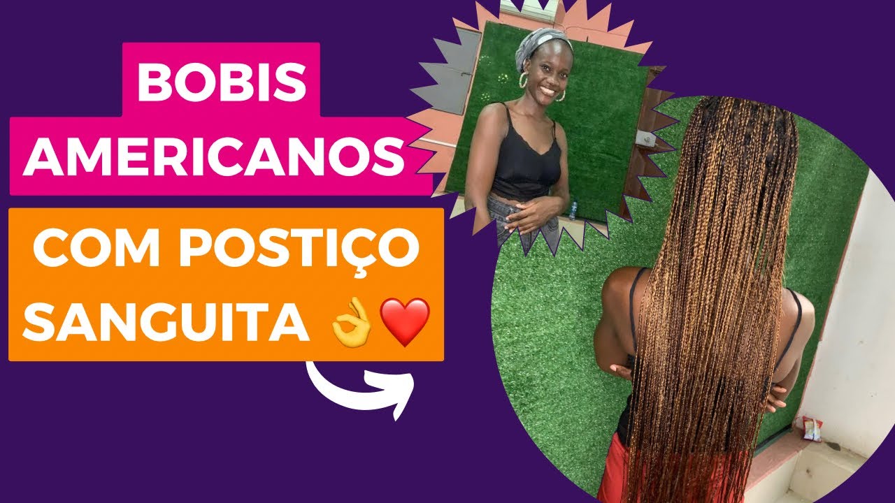 Como fazer bobis americanos com Sanguita liso ,super tendência #yutuber #angolana #tendencias